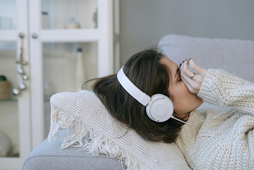 music promotes stress relief